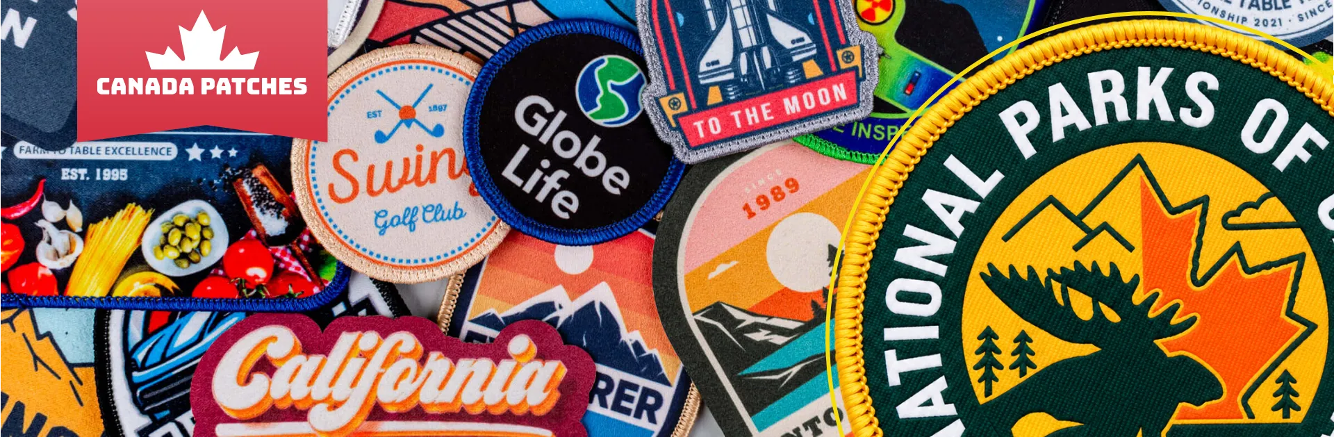 “Printed Patches Banner