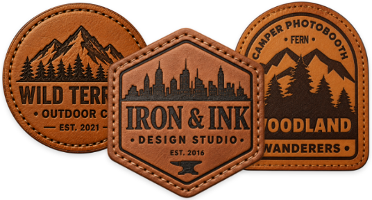 Custom Leather Patch Design